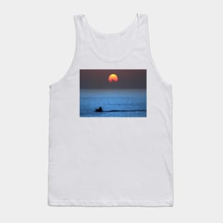 SOUTH CHINA SEA , BEAUTIFUL SUNSET; MAGICAL MOMENT Tank Top